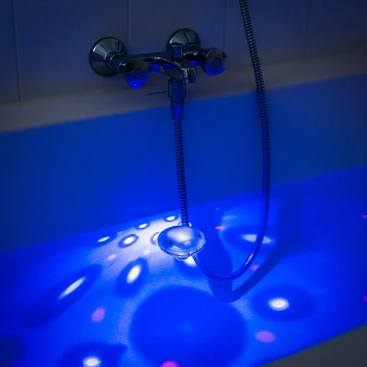 Onderwater lichtshow
