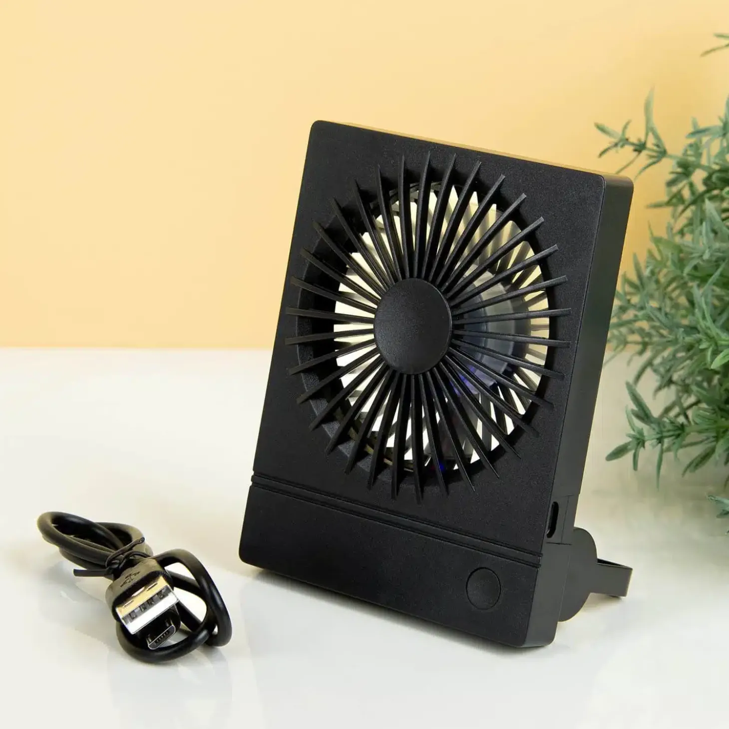 Oplaadbare bureauventilator
