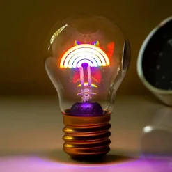 Oplaadbare LED filament lamp