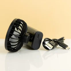 Oplaadbare ventilator met clip