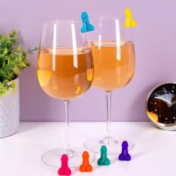 Piemel glasmarkeerders (set van 6)
