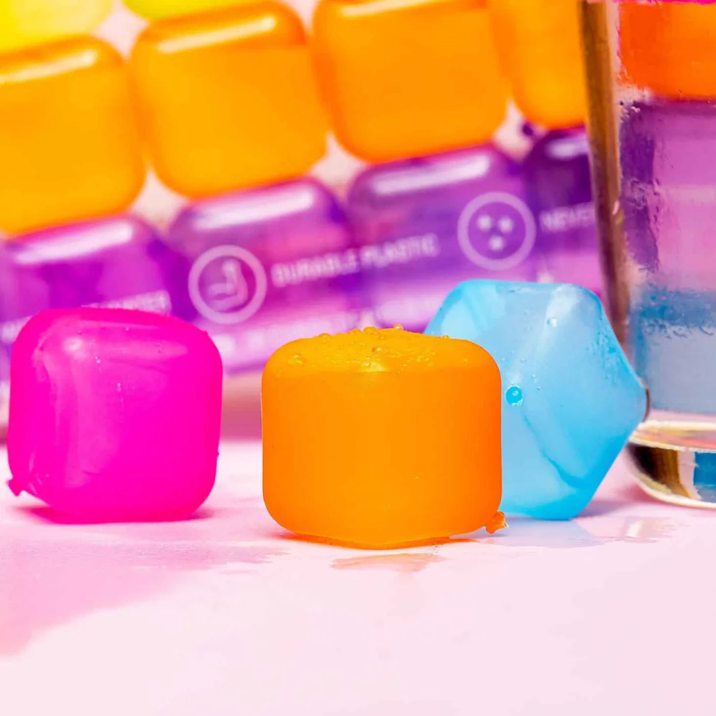 Plastic ijsblokjes (set van 30)