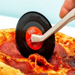 Platenspeler pizzasnijder