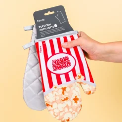 Popcorn ovenwanten (set van 2)