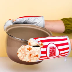 Popcorn ovenwanten (set van 2)