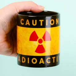 Radioactive warmtegevoelige mok