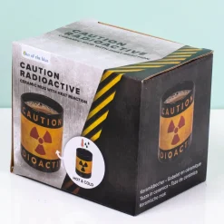 Radioactive warmtegevoelige mok