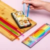 Regenboog eetstokjes (set van 6)