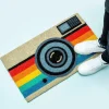 Retro camera deurmat