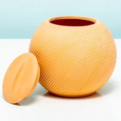 Ronde terracotta plantenpot
