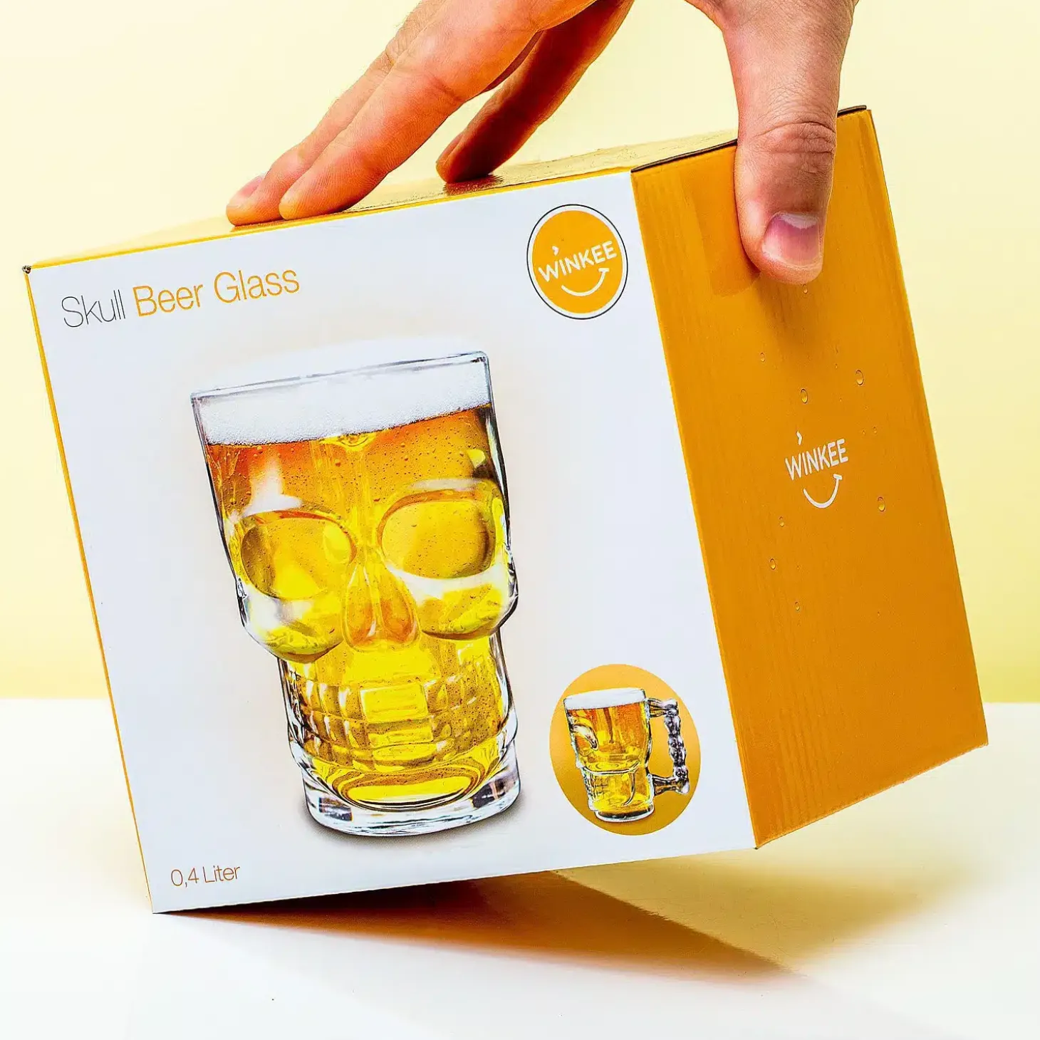 Schedel bierglas