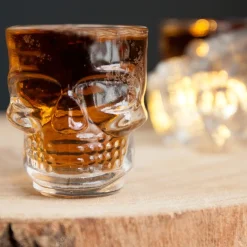 Schedel shotglaasjes (set van 4)