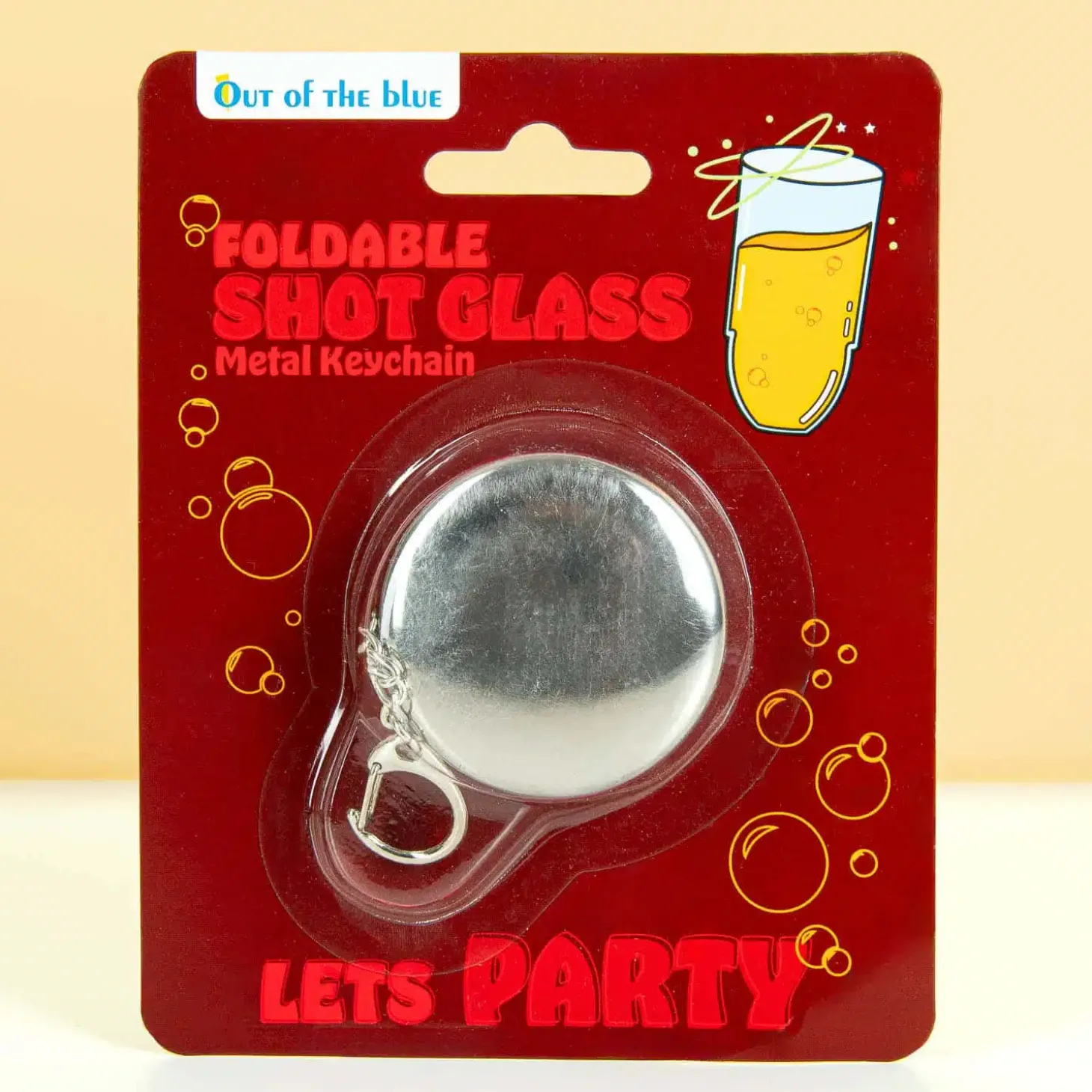 Shotglas sleutelhanger