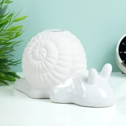Slak bloempot met zaadjes