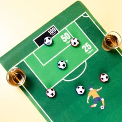 Sport drankspel met shotglaasjes