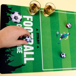 Sport drankspel met shotglaasjes