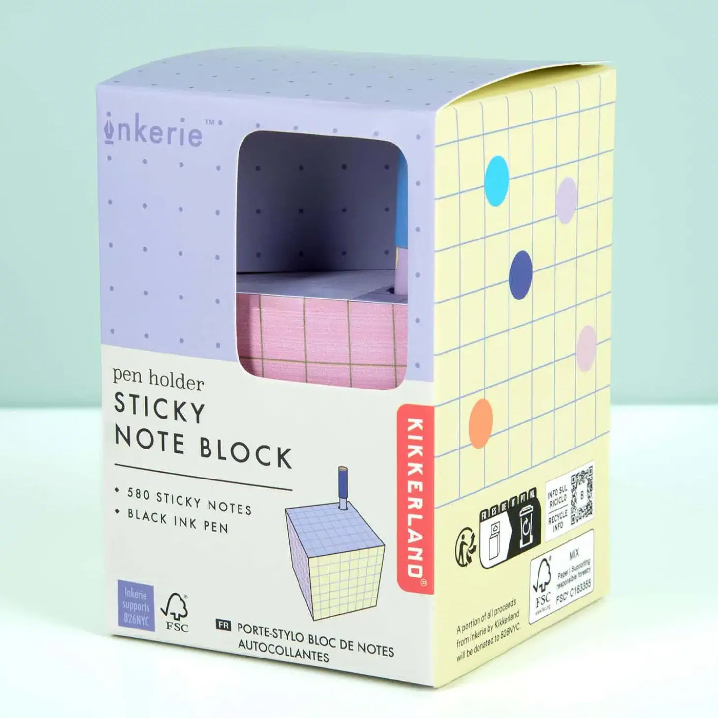 Sticky notes penhouder
