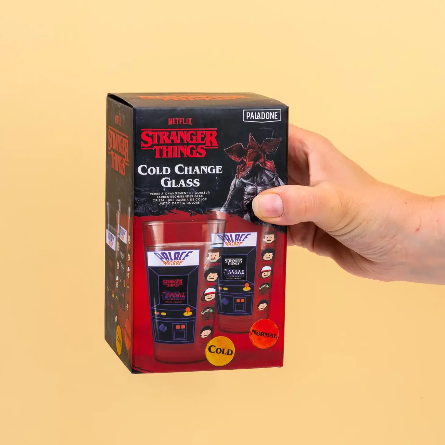 Stranger Things Arcade koudegevoelig glas