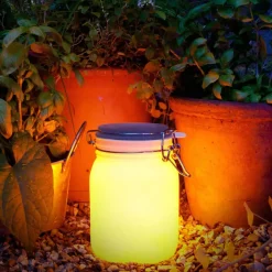 Sun Jar lamp op zonne-energie