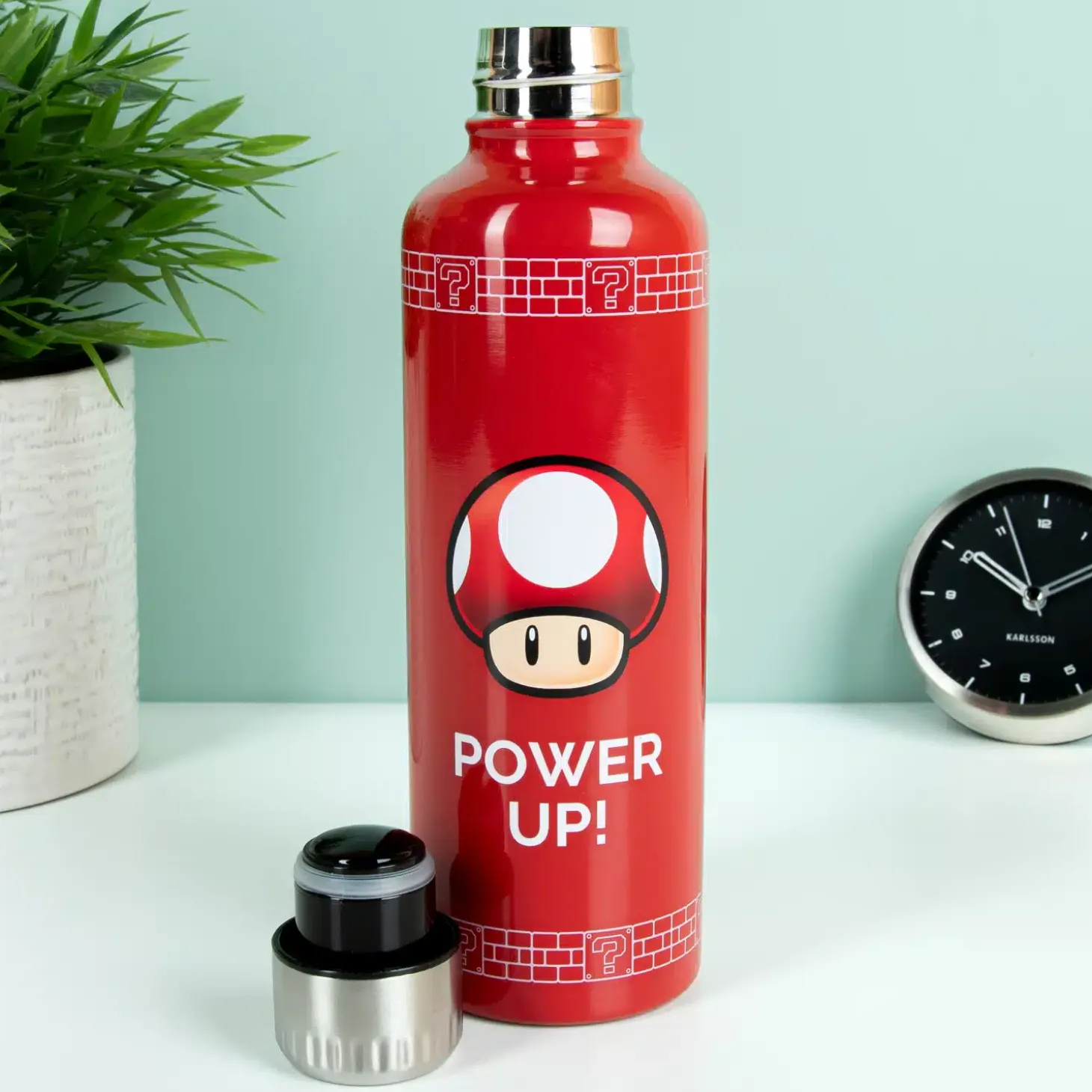 Super Mario Power Up thermosfles