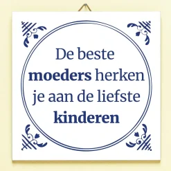 Tegeltje De beste moeders