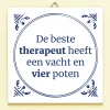 Tegeltje De beste therapeut