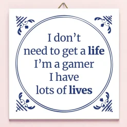 Tegeltje I’m A Gamer