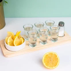 Tequila set op serveertray