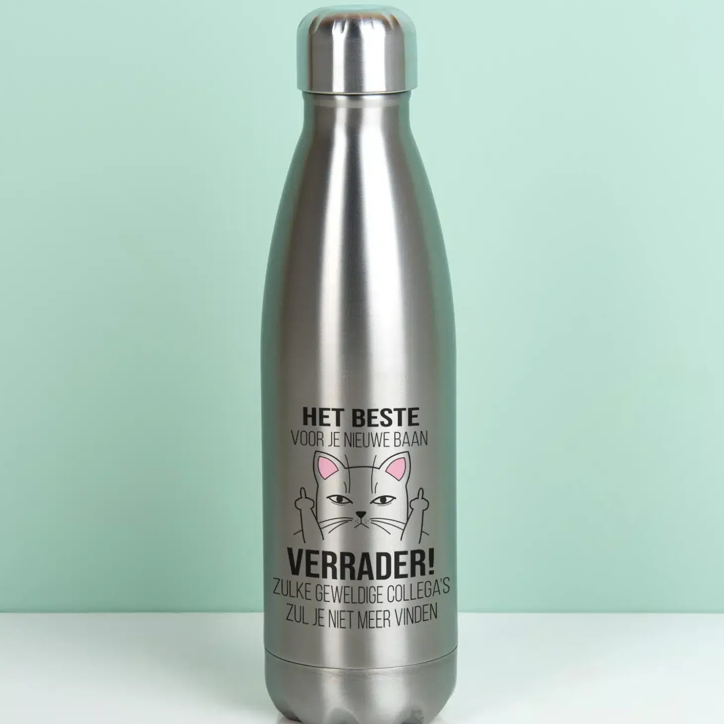 Thermosfles Het beste voor je nieuwe baan