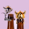 Viking helm flesstoppers (set van 4)