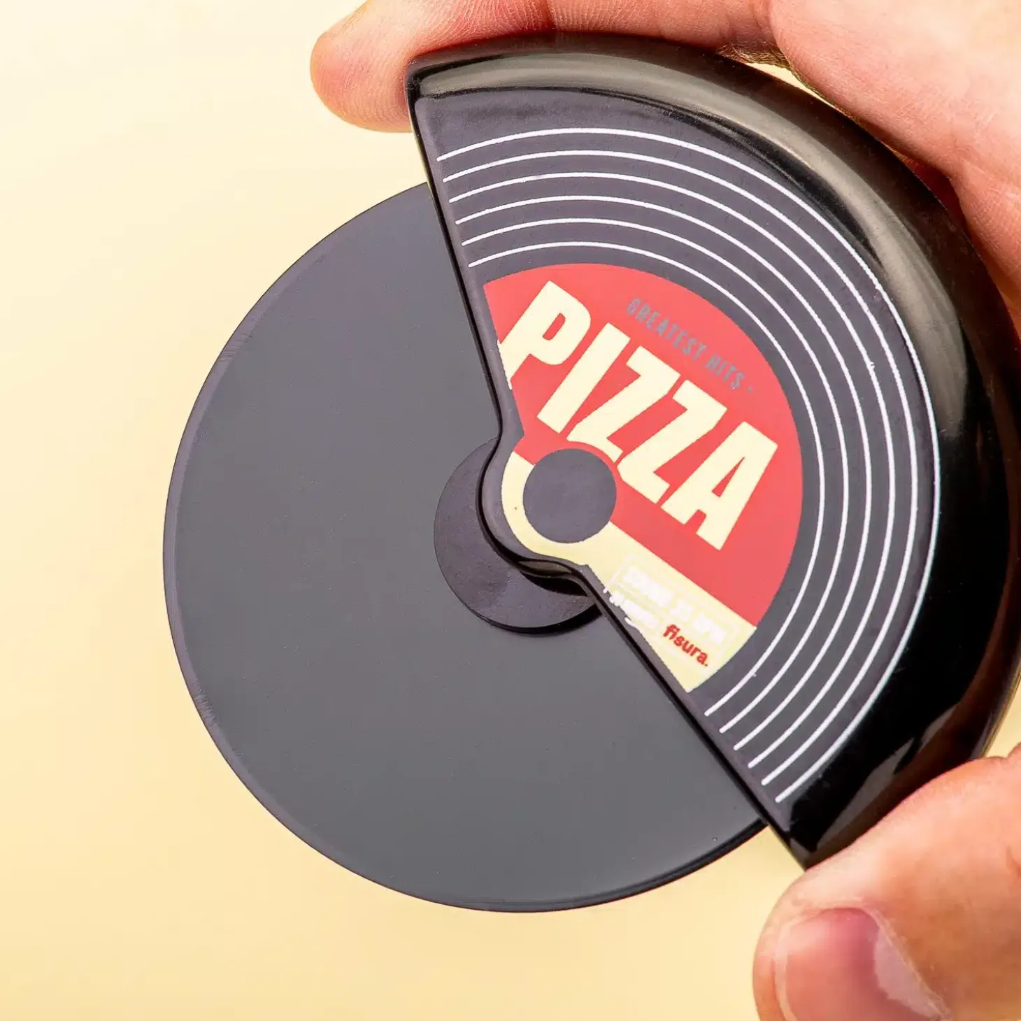 Vinyl pizzasnijder