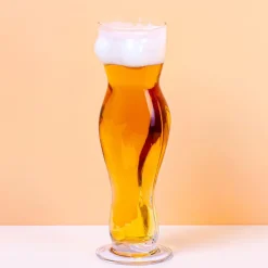 Vrouwentorso bierglas