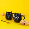 Warmtegevoelige kat mokken (set van 2)
