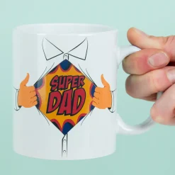 Warmtegevoelige Super Dad mok