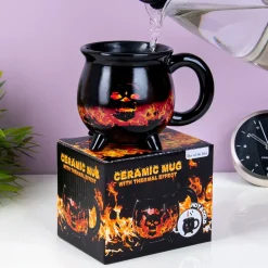 Warmtegevoelige vuurduivel mok