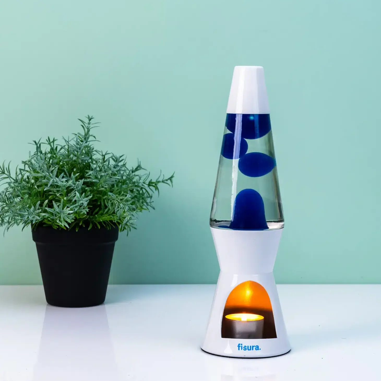 Waxinelicht lavalamp