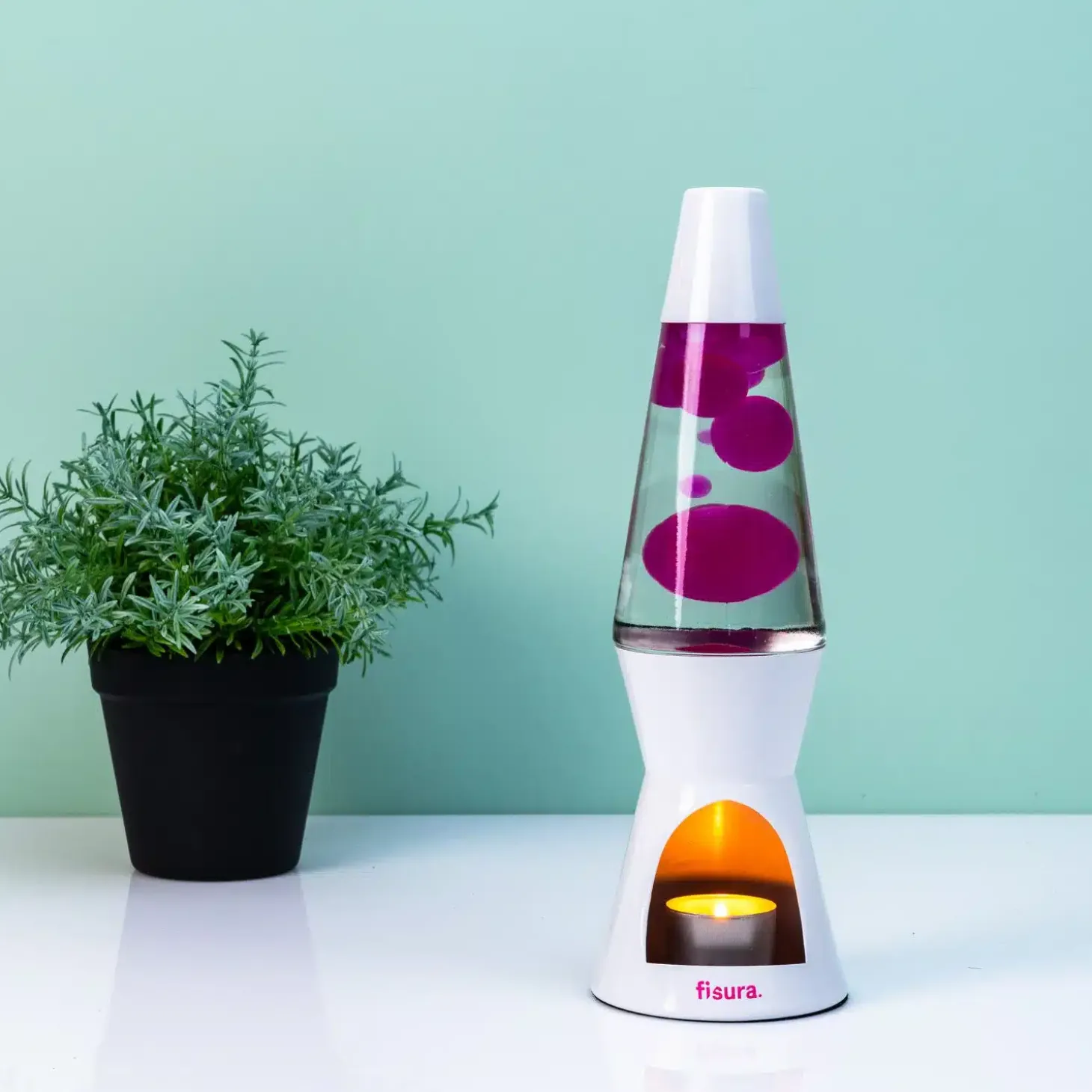 Waxinelicht lavalamp