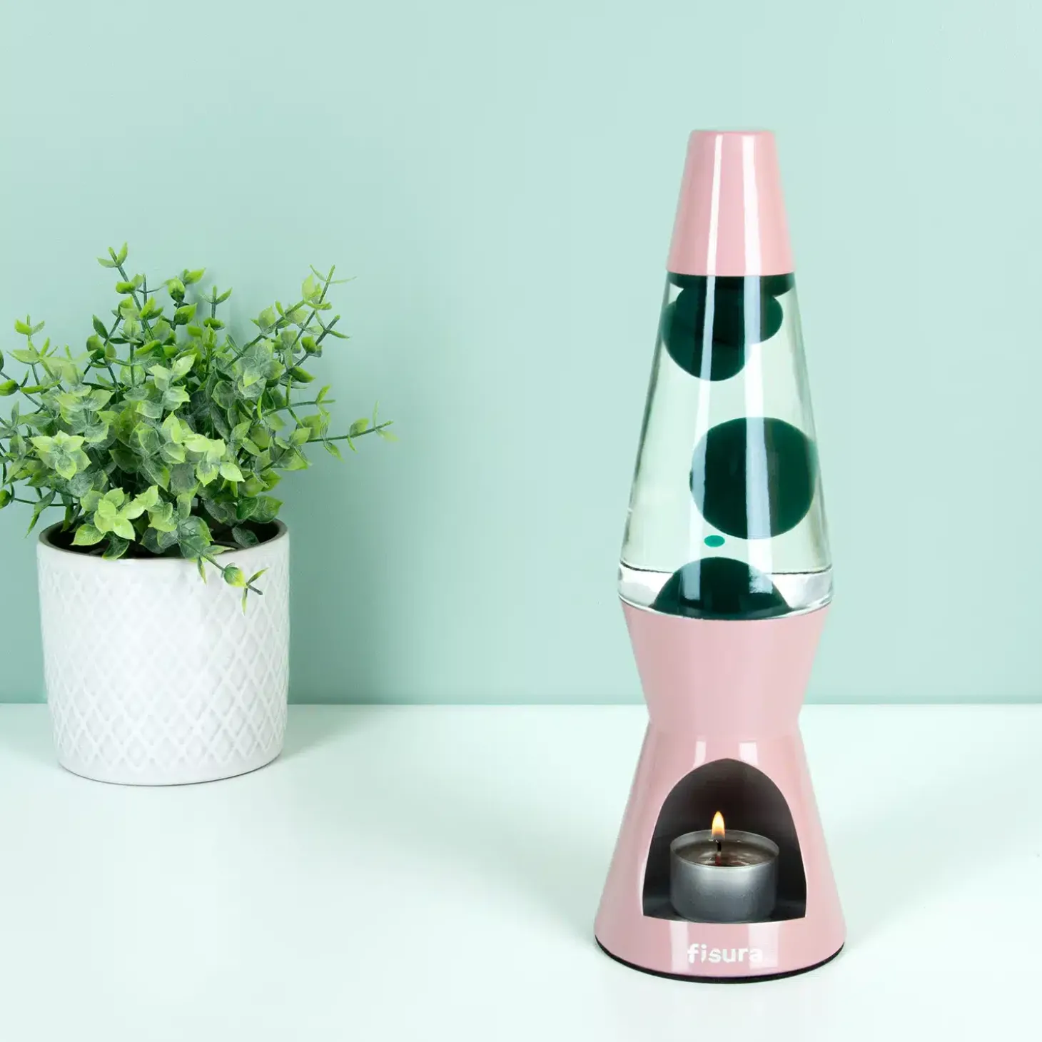 Waxinelicht lavalamp