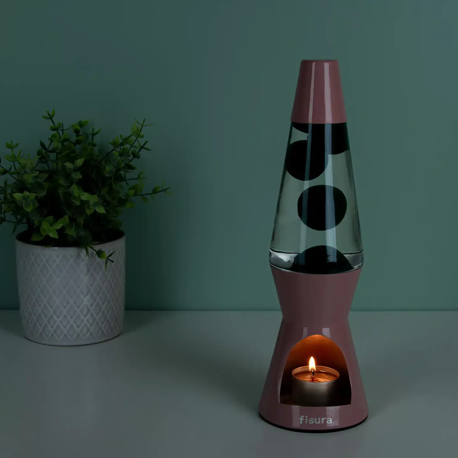 Waxinelicht lavalamp