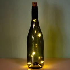 Wijnfles lampje