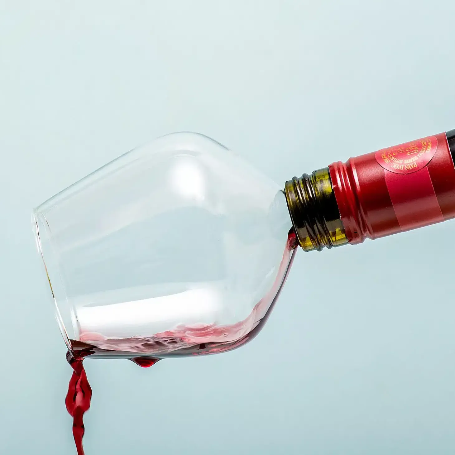 Wijnglas decanteerder