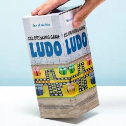 XXL Ludo drankspel met plastic bekers