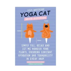 Yoga kat waterdruppelaar