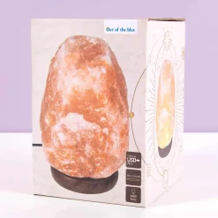 Zoutlamp met ledverlichting